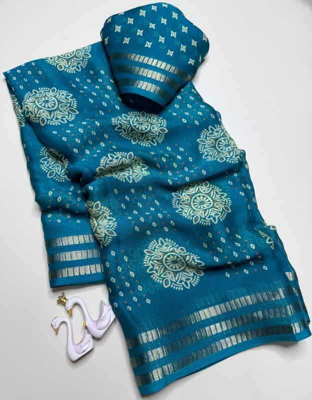 PVA Georgette Designer Saree