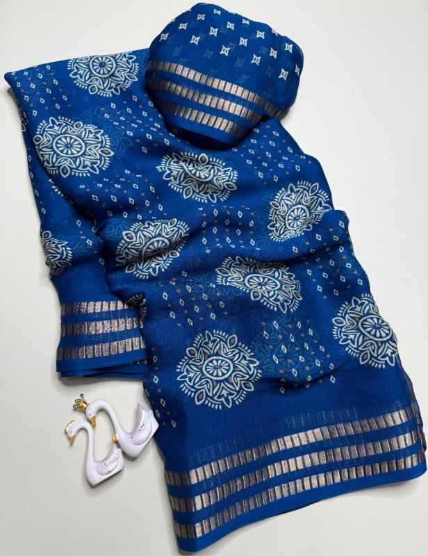 PVA Georgette Designer Saree