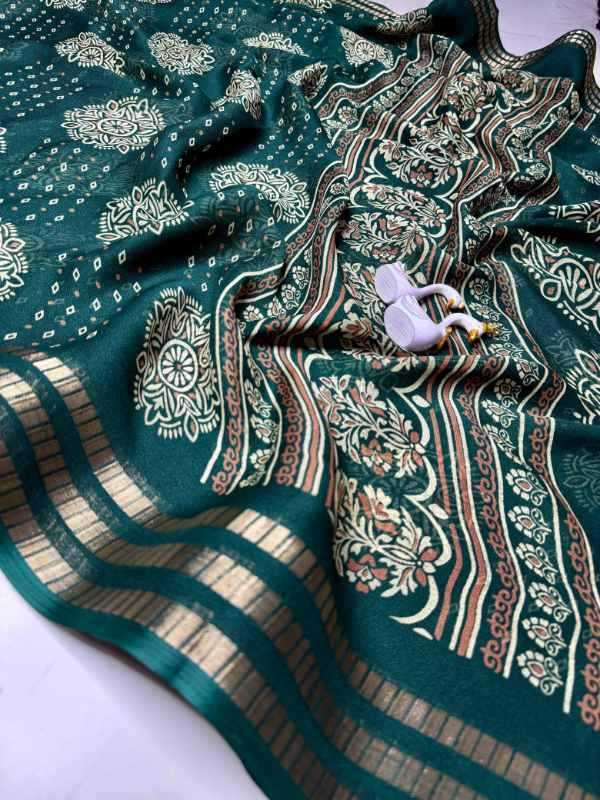 PVA Georgette Designer Saree