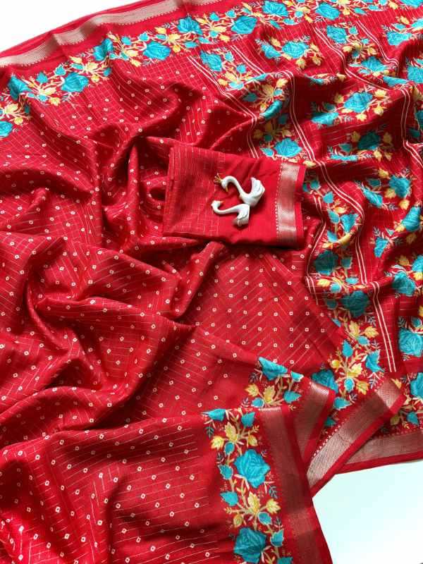 PVA Premium Silk Designer Saree