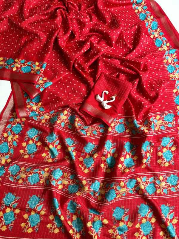 PVA Premium Silk Designer Saree