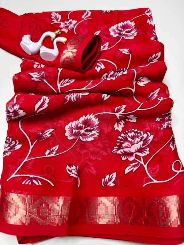 Queen Soft Silk Designer Saree
