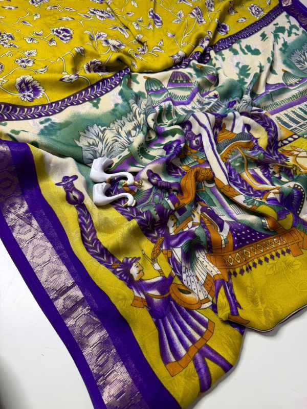 Queen Soft Silk Designer Saree JT-147206