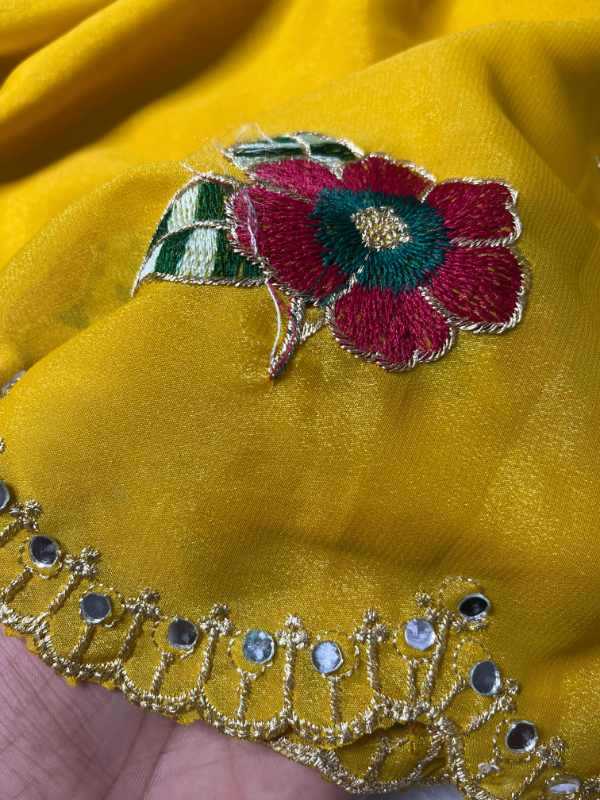Rangoli Silk Embroidered Saree