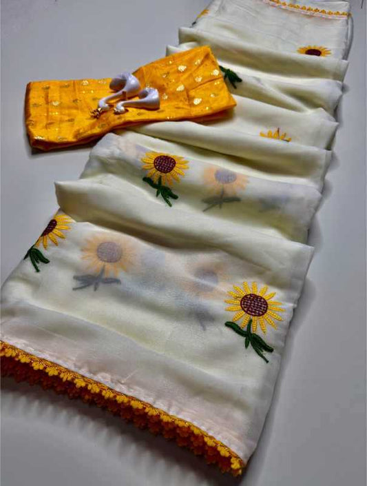 Rasi Georgette Saree