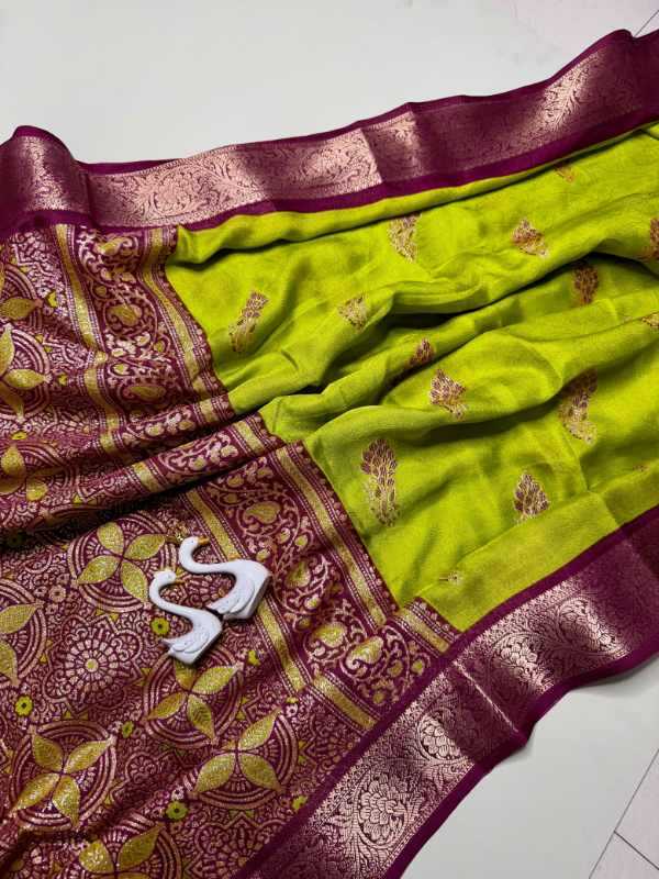 Rder Jacquard Uniform Saree