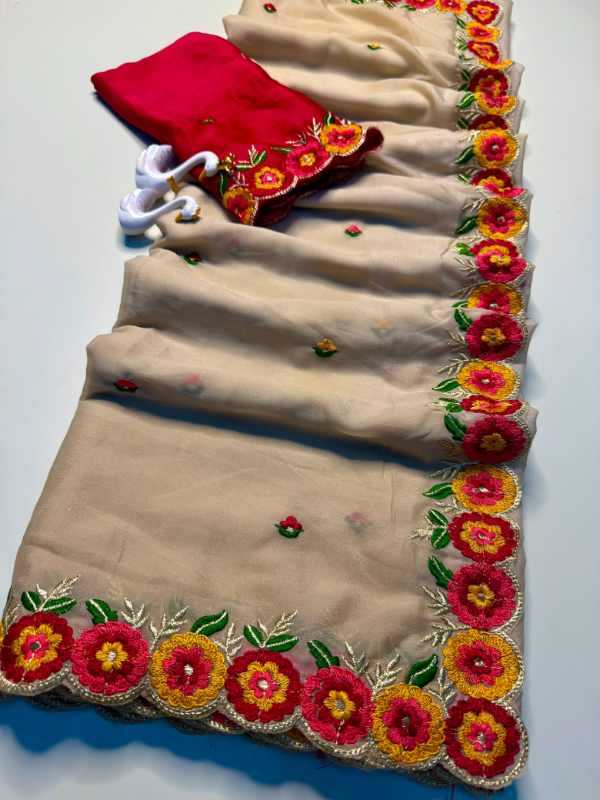 Shilk Rangoli Silk Designer Saree