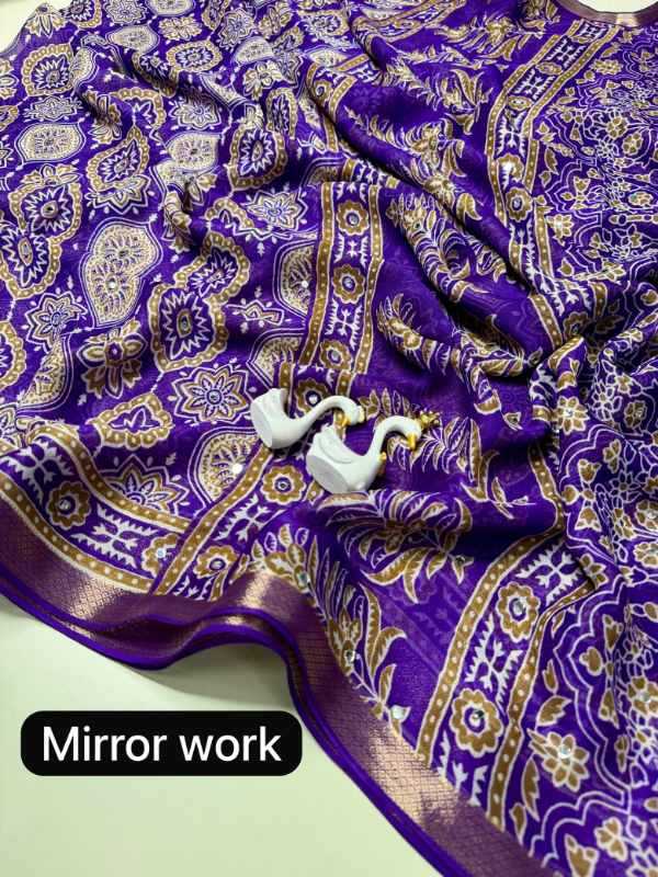 Super Premium Georgette Saree