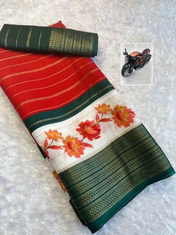 Ting Mysore Silk Designer Saree