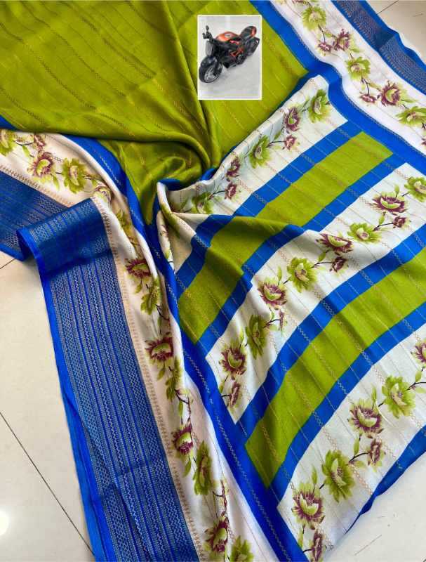 Uced Mysore Silk Designer Saree