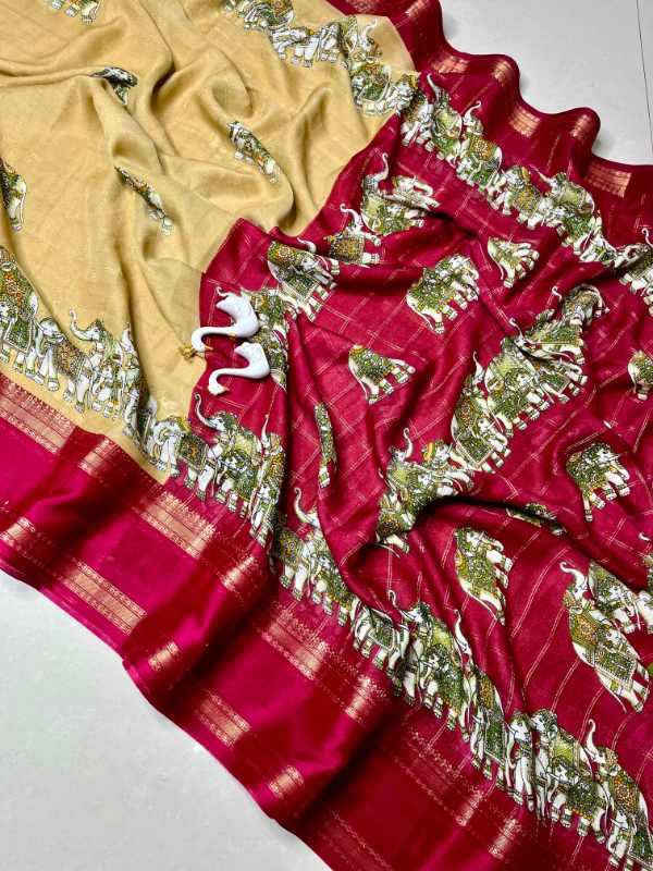 Vals Mysore Silk Designer Saree