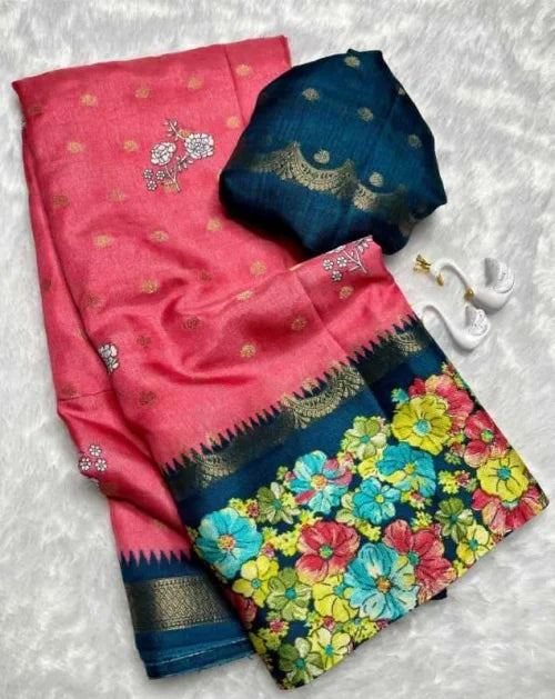 Zari Mysore Silk Designer Saree