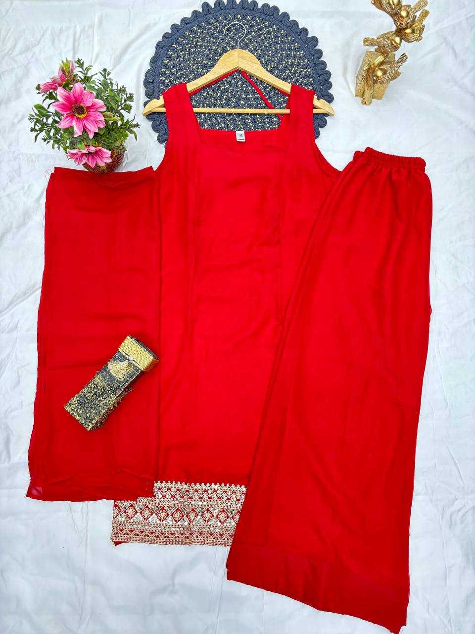Faux Georgette Kurti