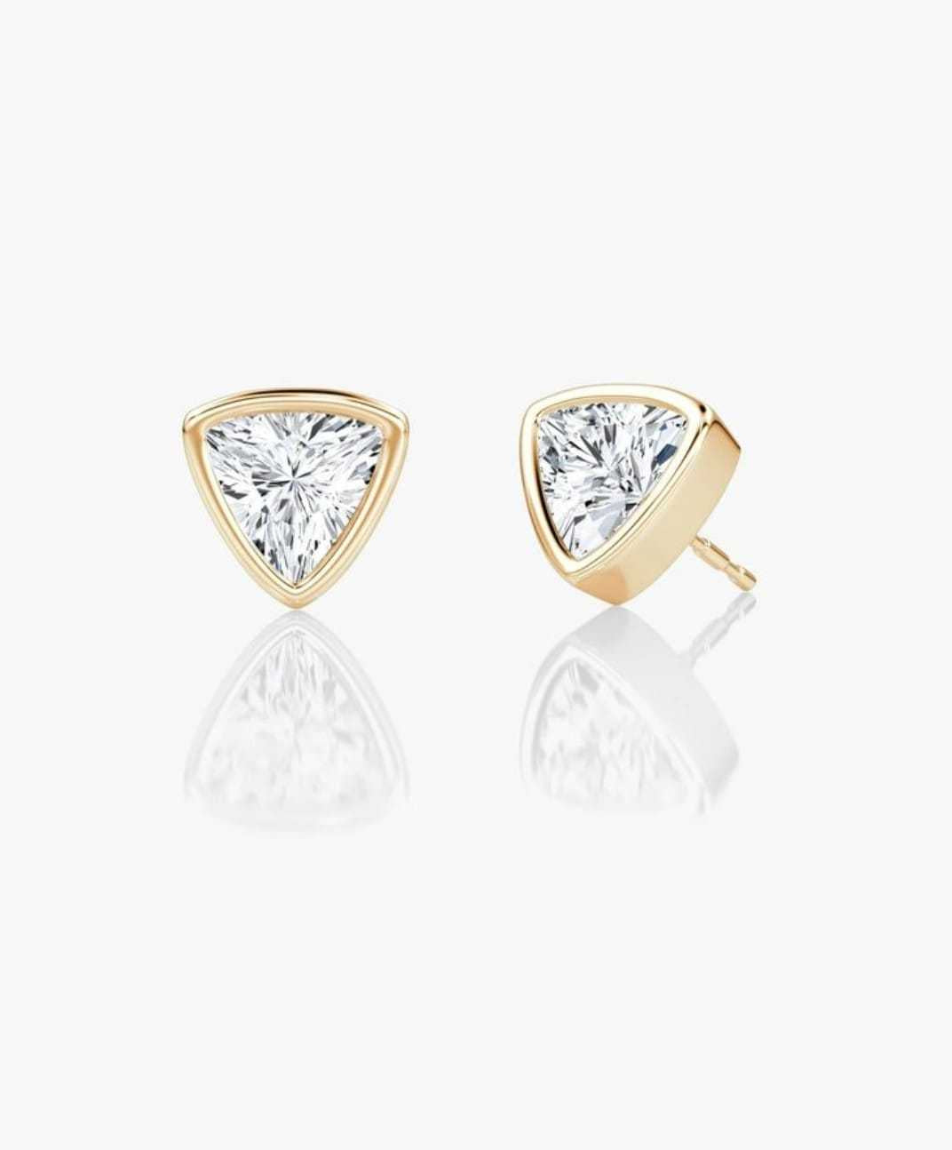 Ad Diamond Stud Earrings