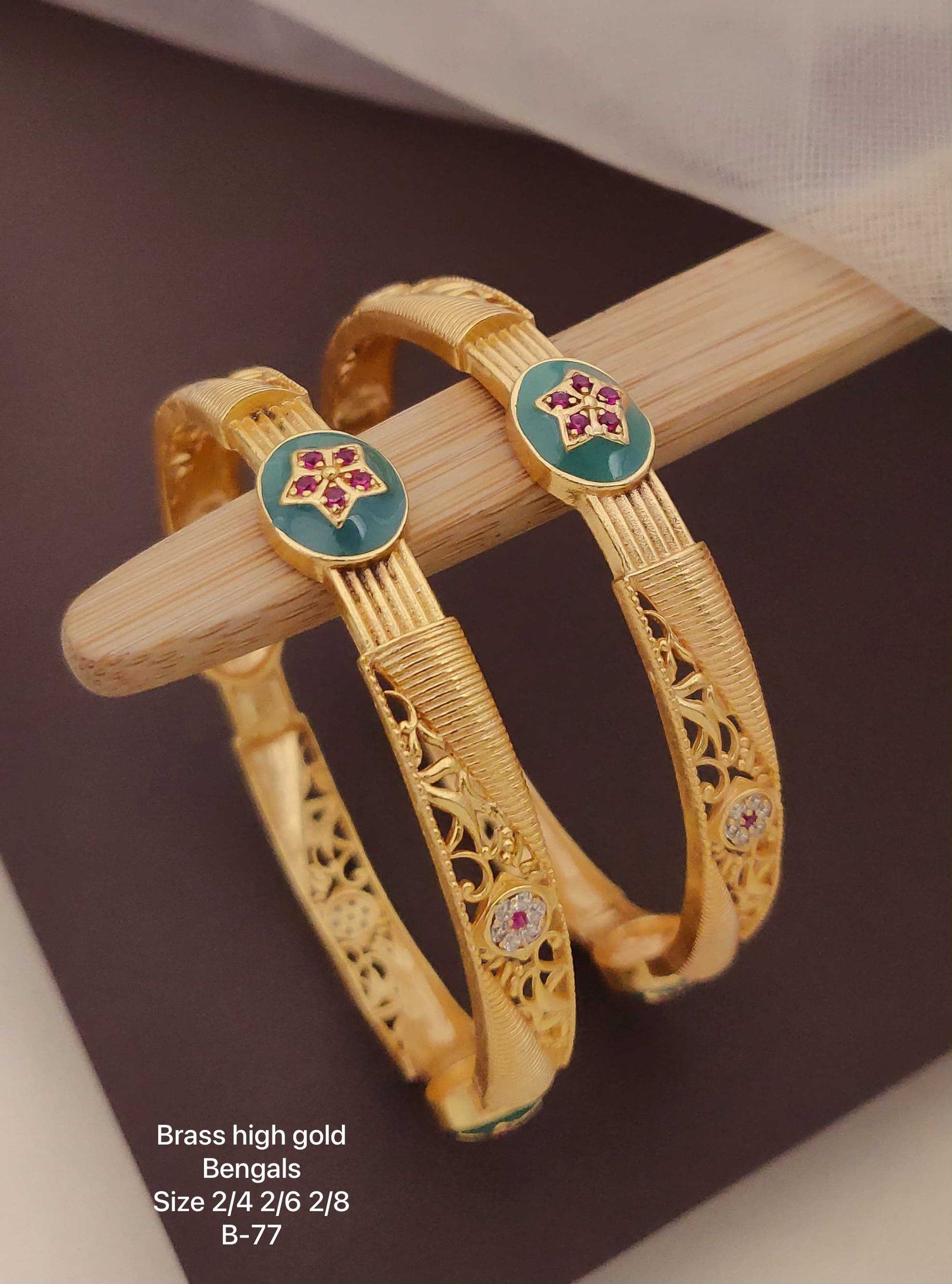 Brass Antique Bangles
