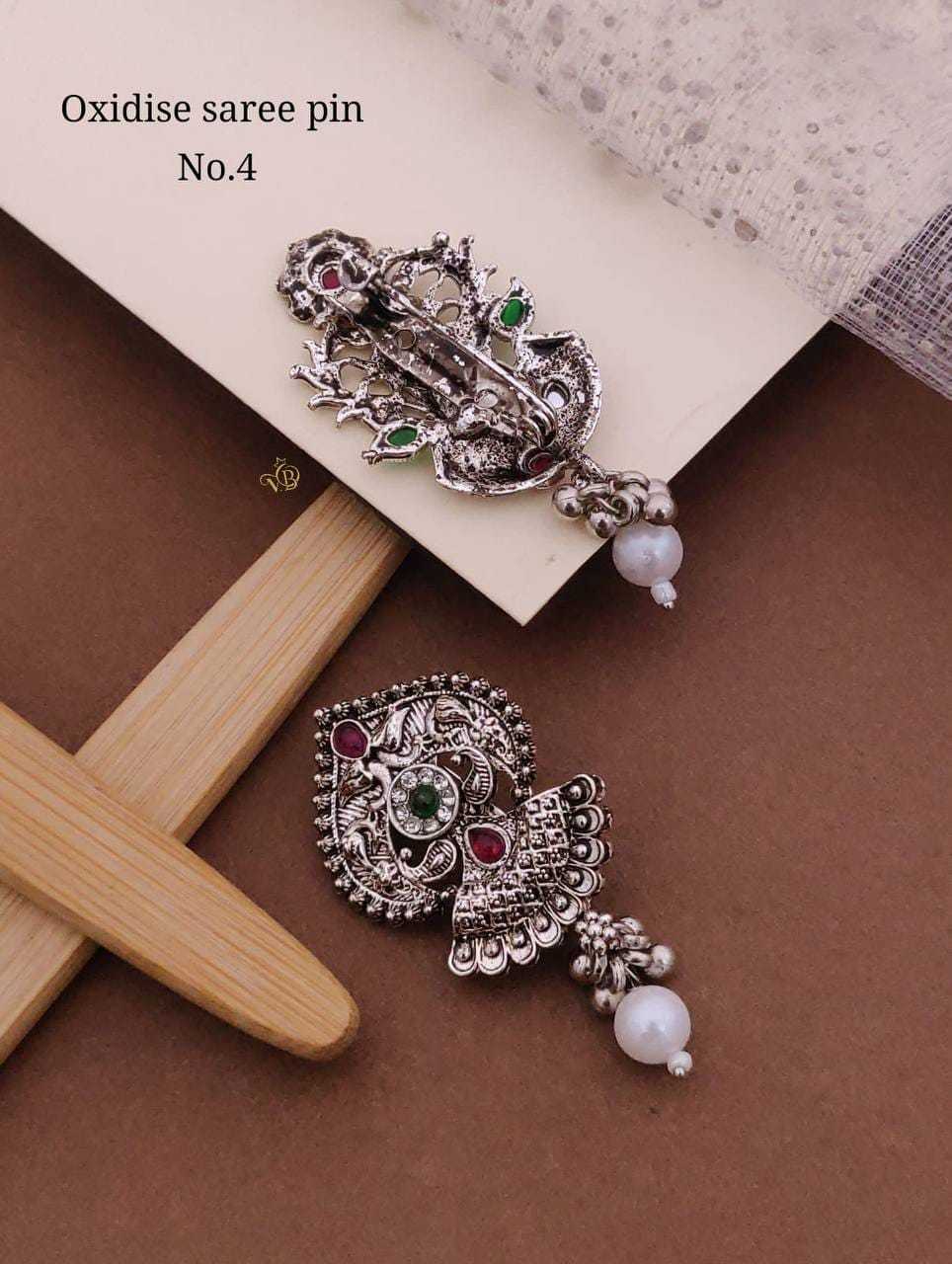 Brass Antique Saree Pins