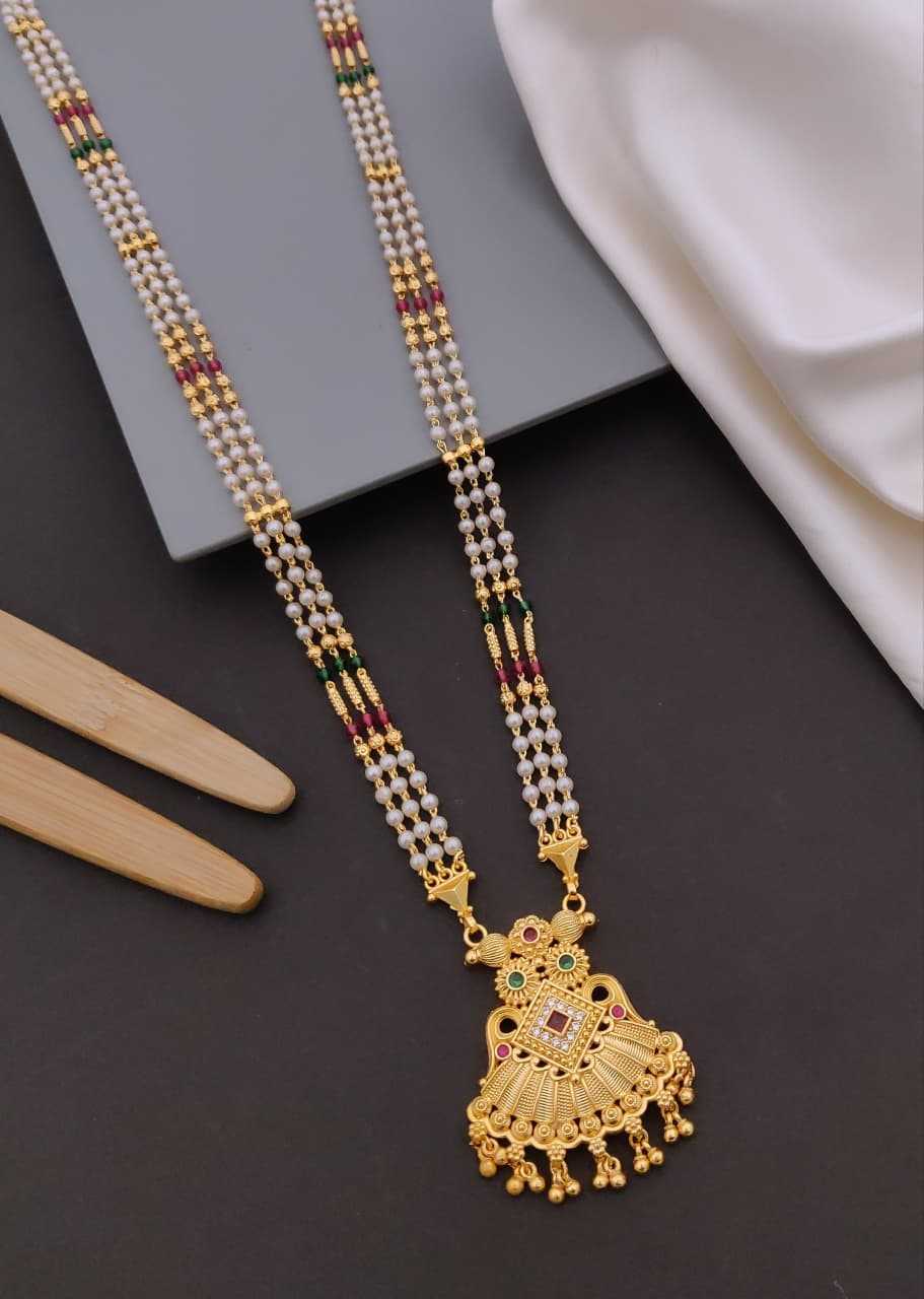 Brass Fancy Mala Necklaces