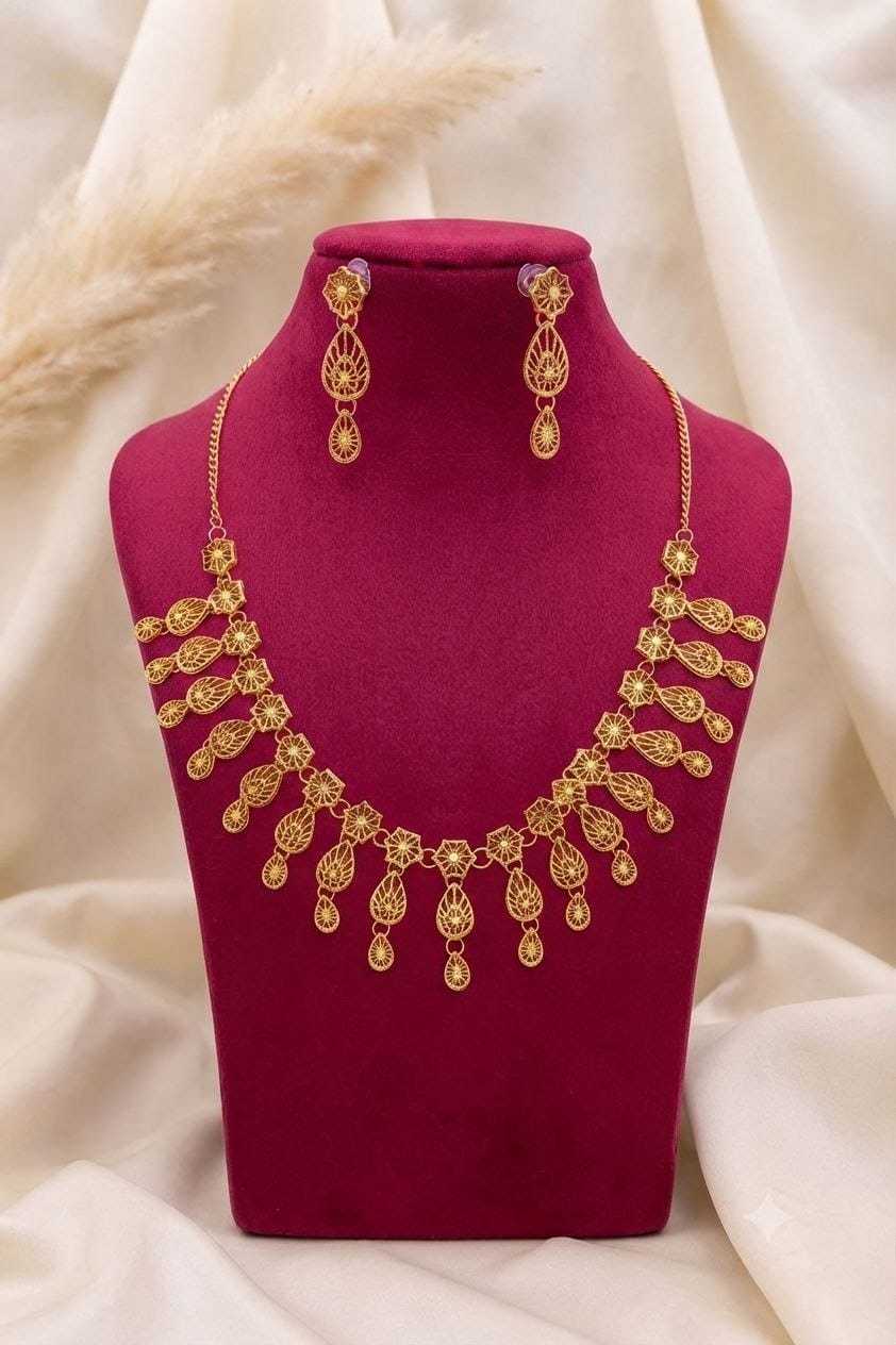 Brass Fancy Mala Necklaces