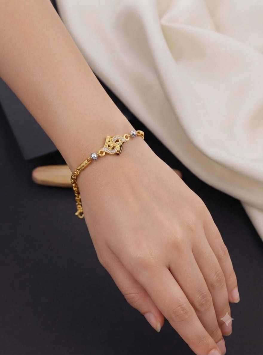 Brass Golden Bracelet