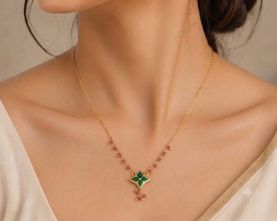 Brass Necklaces Set