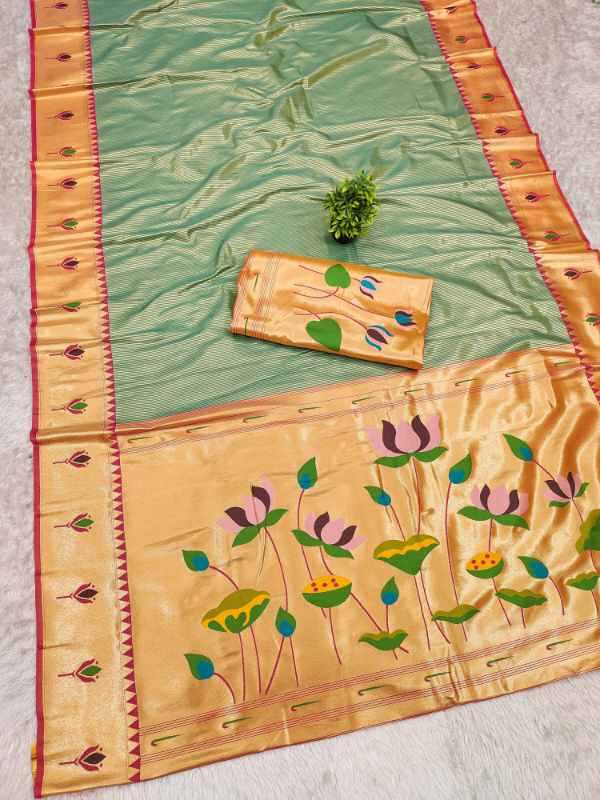 Aaradhna Tissue Silk Saree