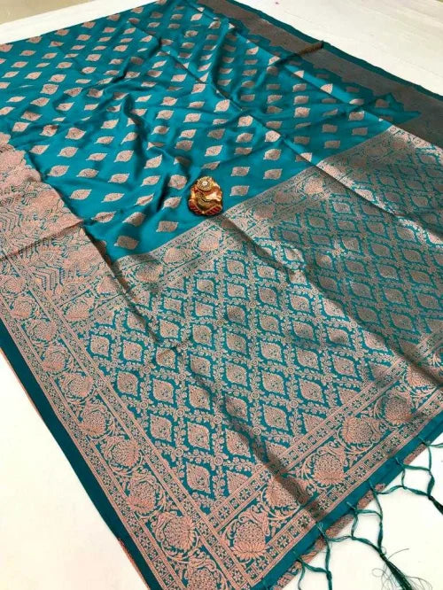 Amruta Banarasi Soft Silk Designer Saree