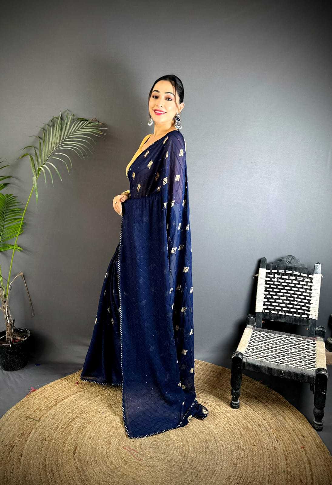 Armani Georgette Printed Saree