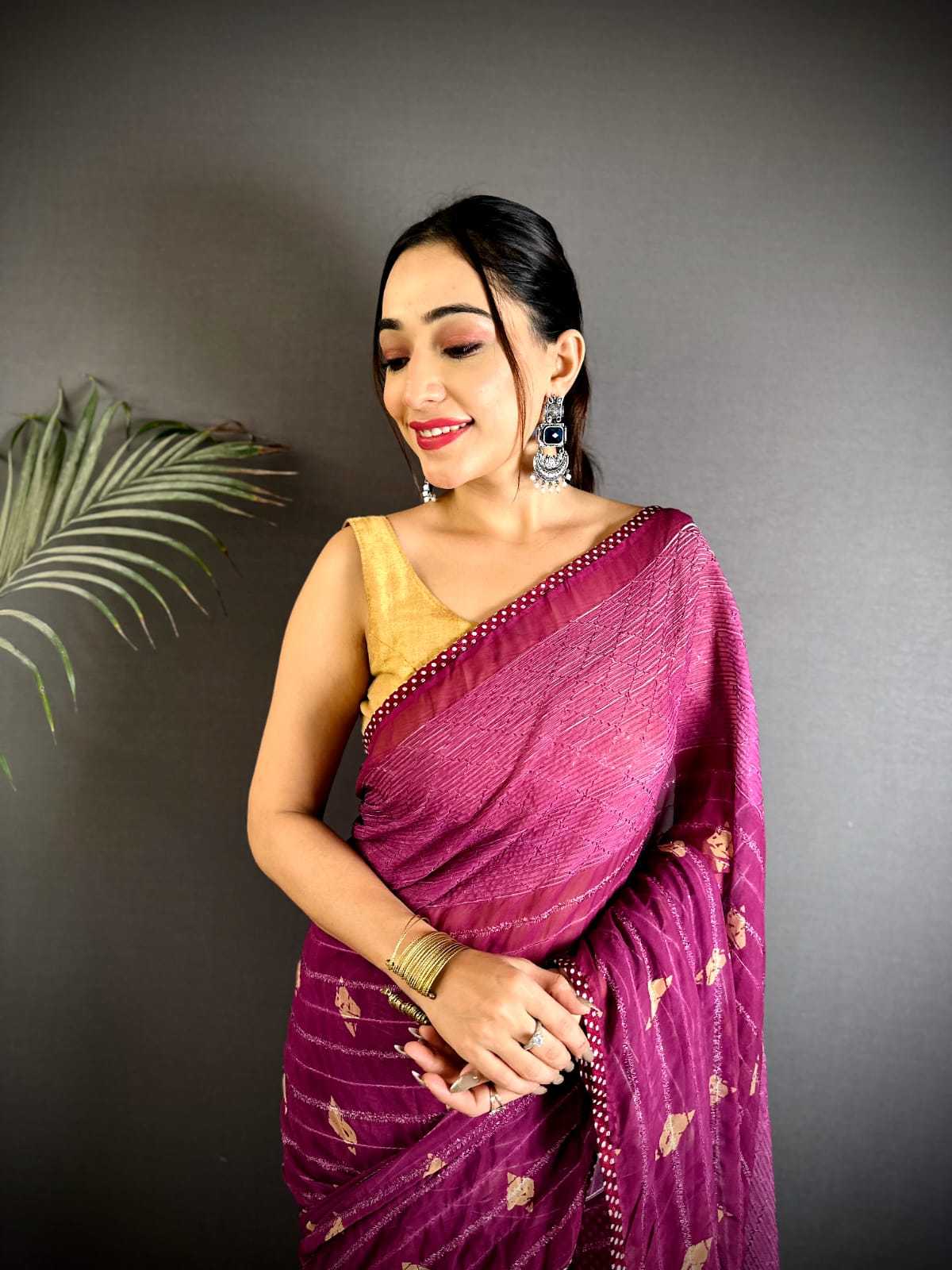 Armani Georgette Printed Saree