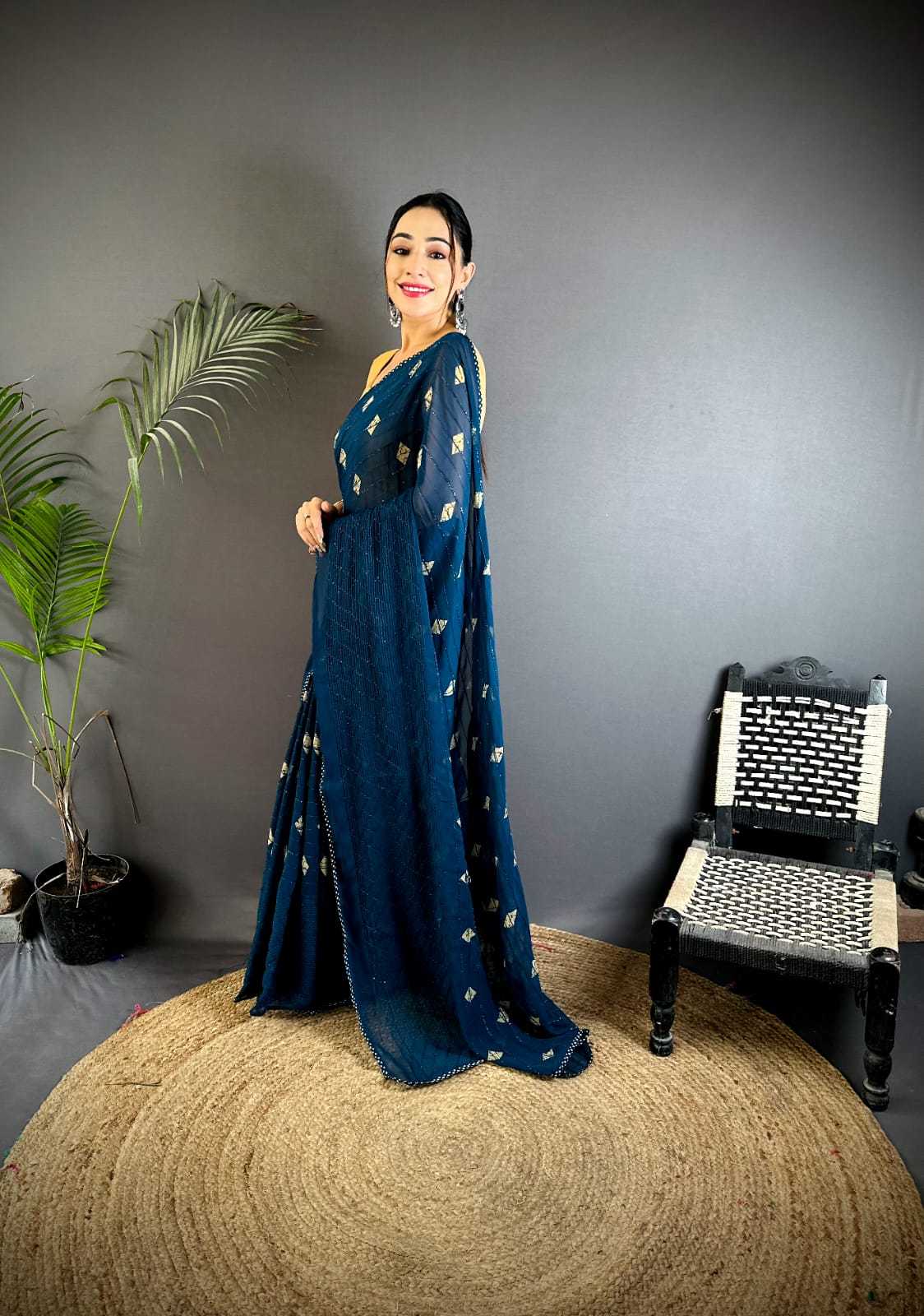 Georgette Printed Saree
