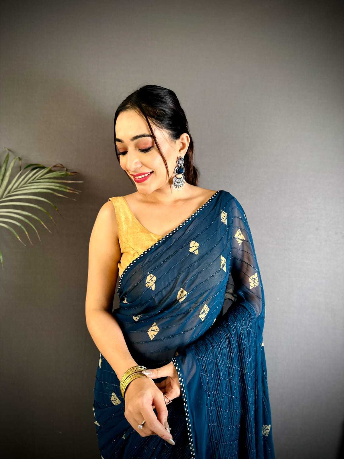 Georgette Printed Saree