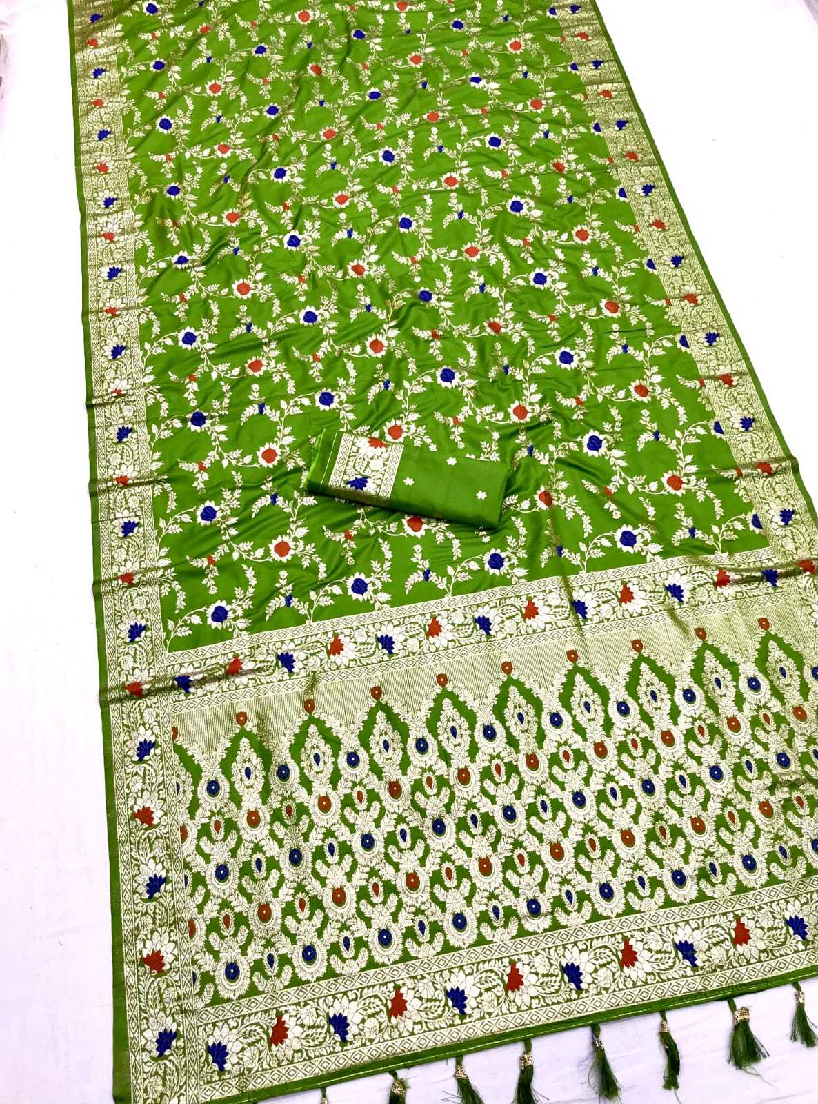 Ganga Banarasi Soft Silk Saree