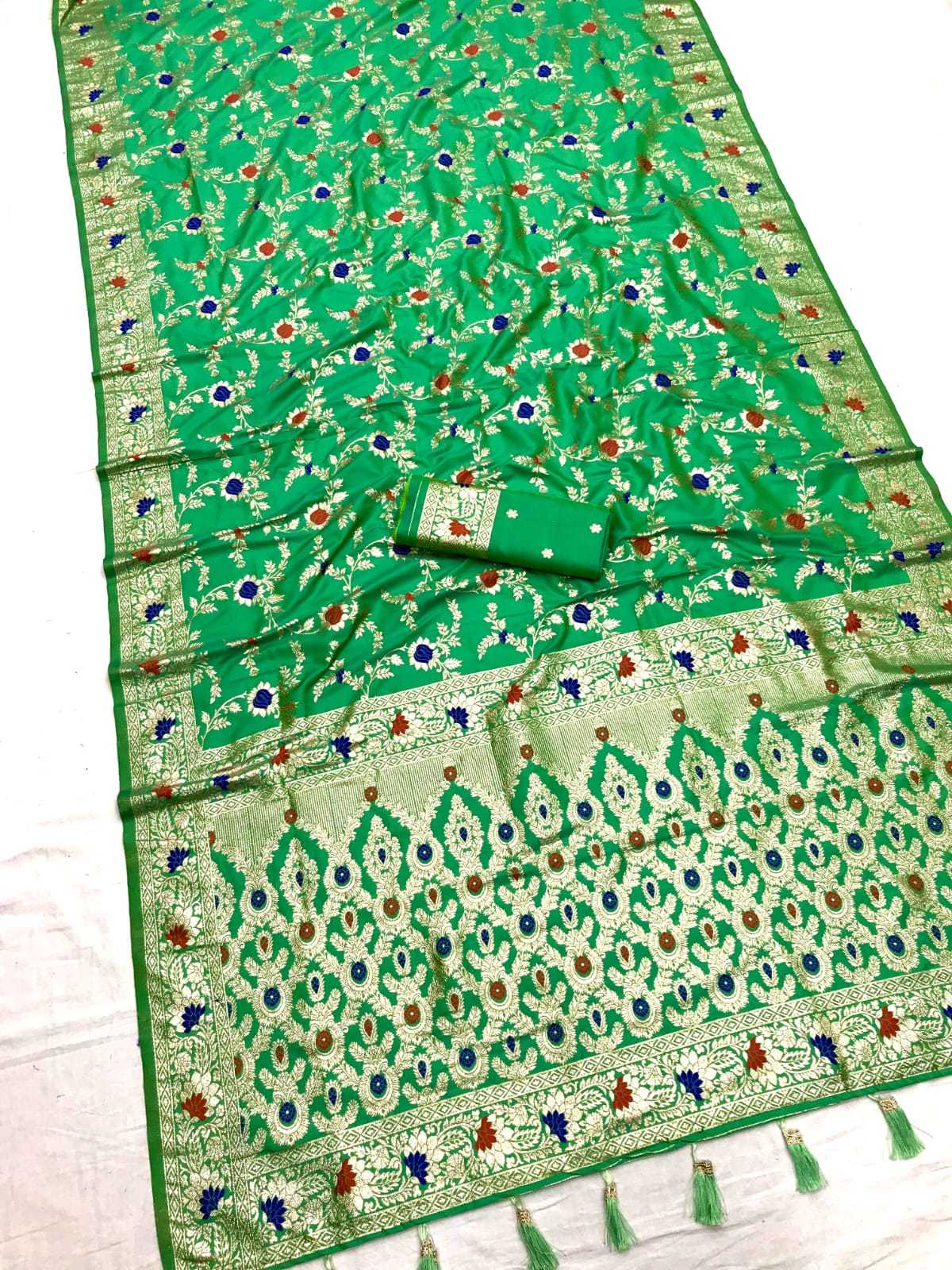 Ganga Banarasi Soft Silk Saree
