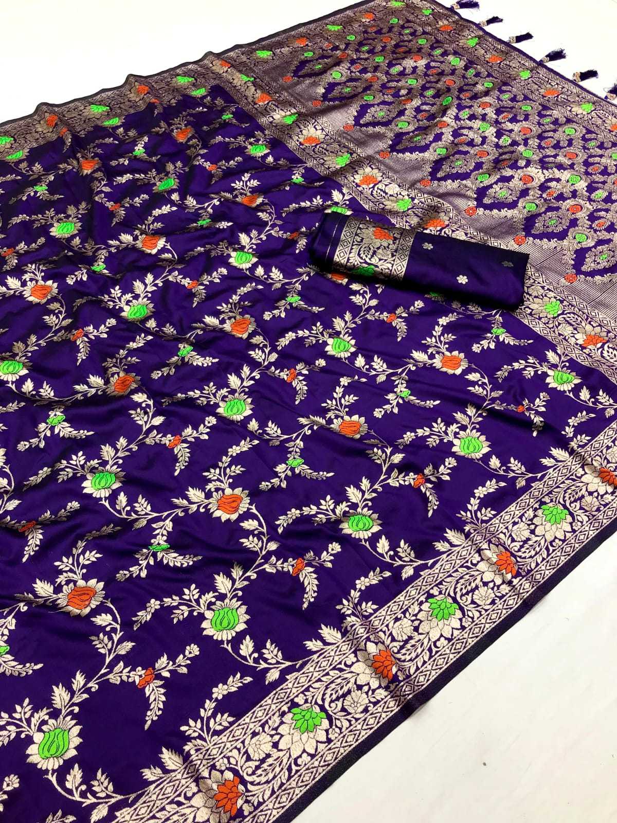 Ganga Banarasi Soft Silk Saree