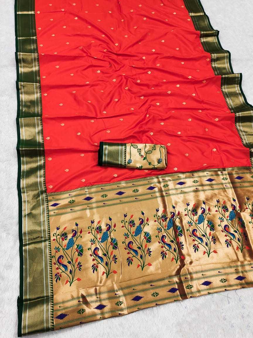 Lichi Silk Paithani Saree