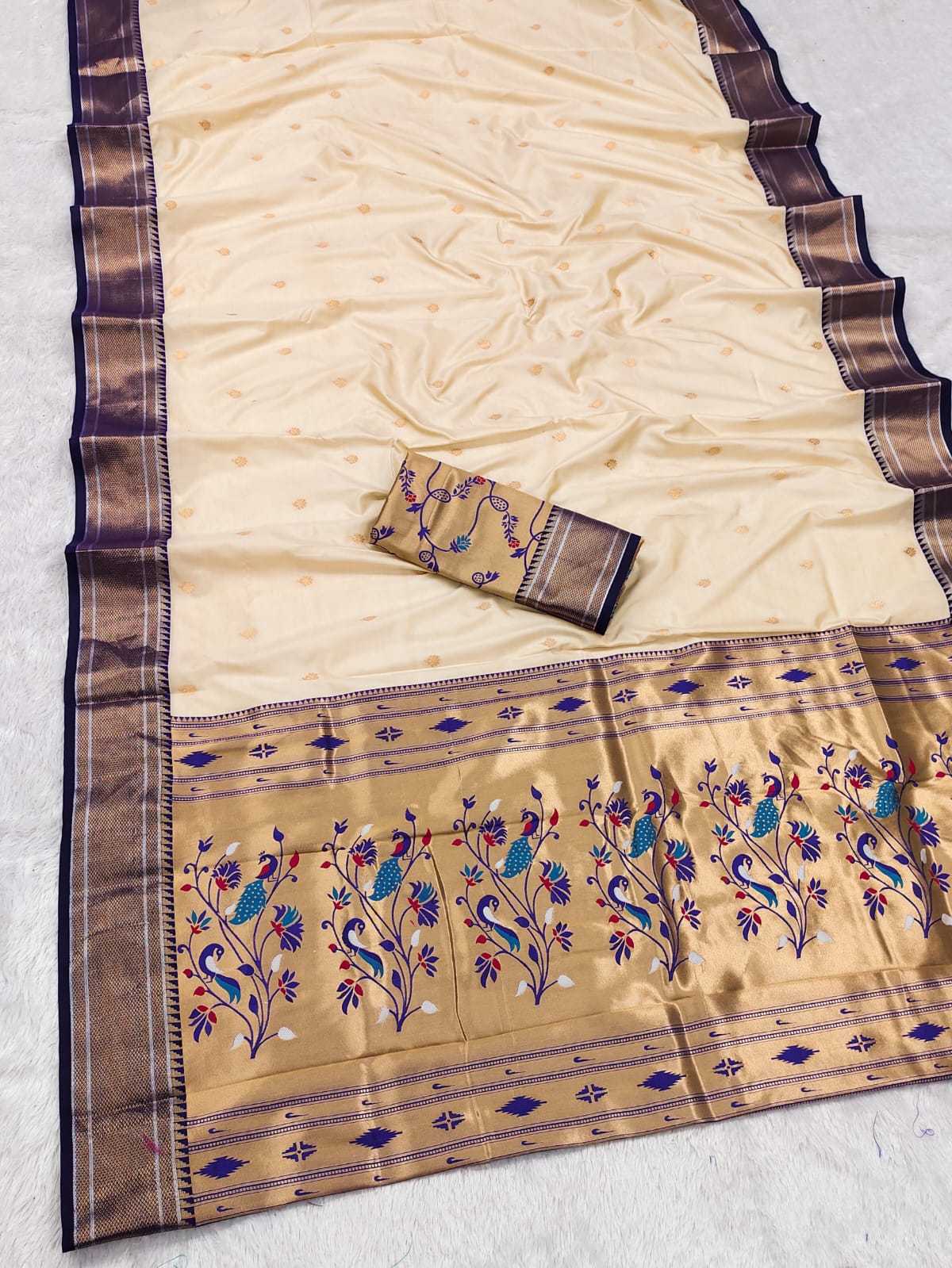 Lichi Silk Paithani Saree