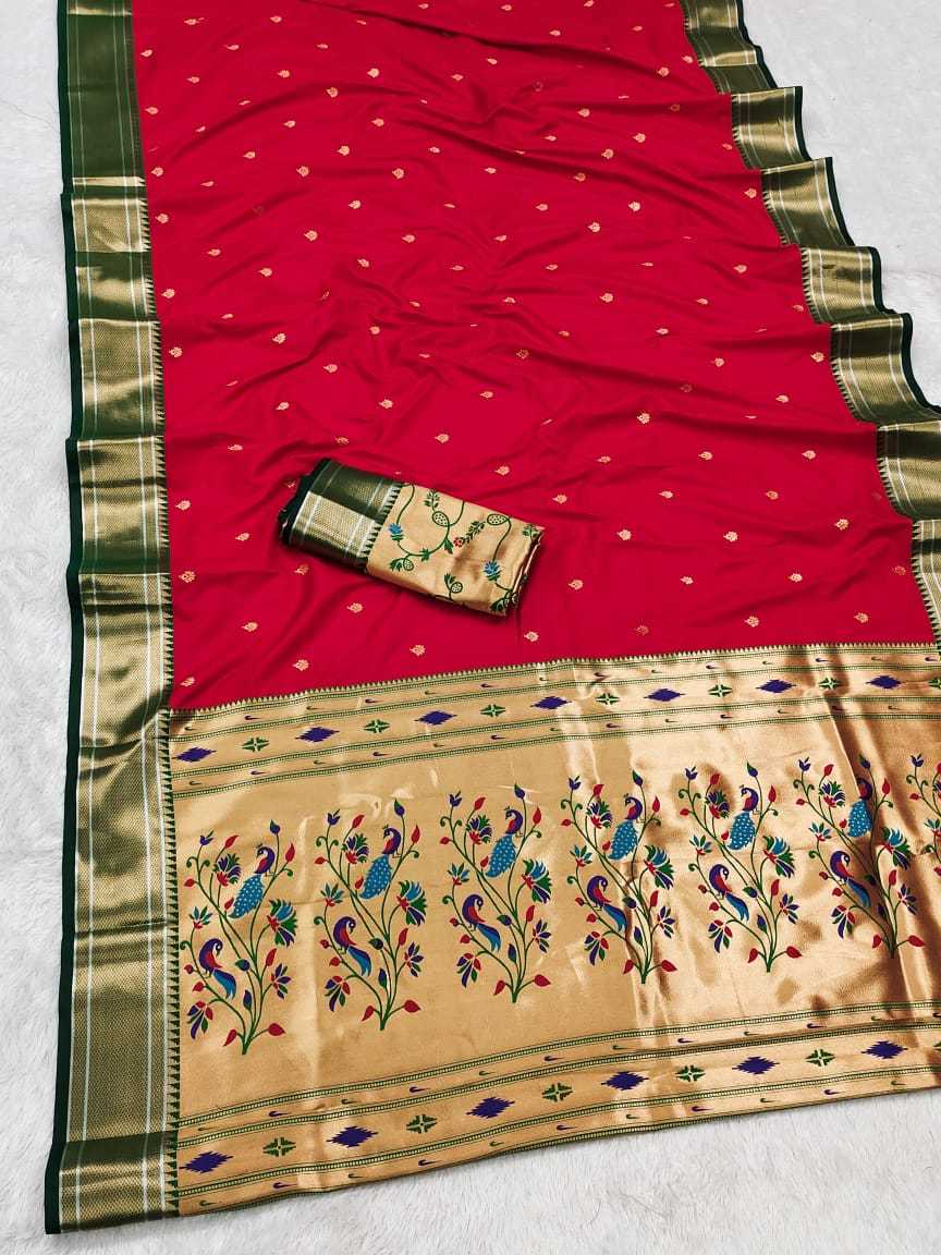 Lichi Silk Paithani Saree