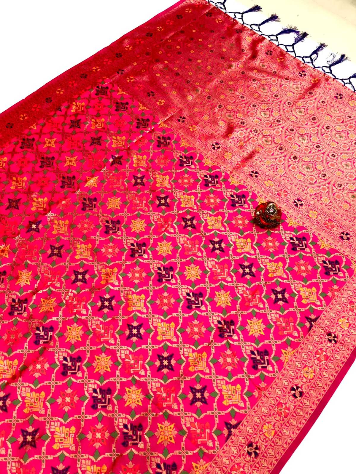 Kavya Soft Patola Silk Jacquard Saree