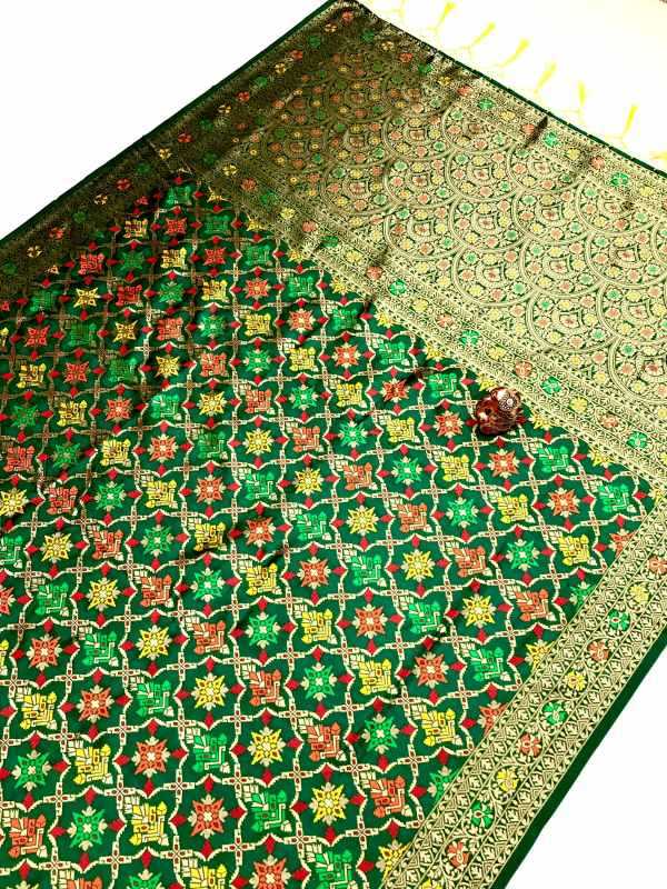 Kavya Soft Patola Silk Jacquard Saree