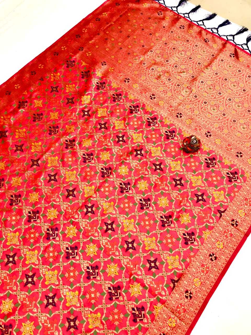 Kavya Soft Patola Silk Jacquard Saree