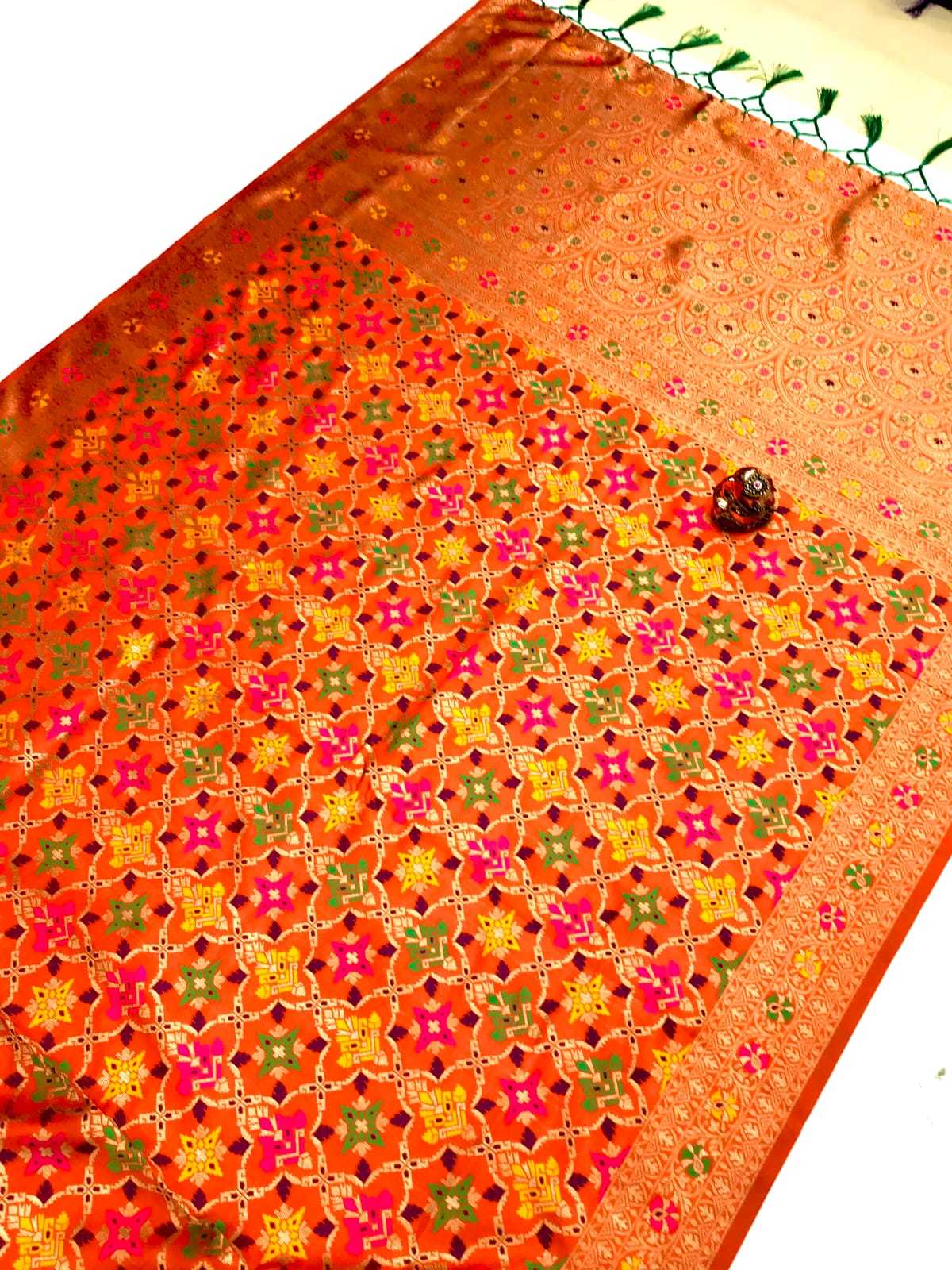 Kavya Soft Patola Silk Jacquard Saree