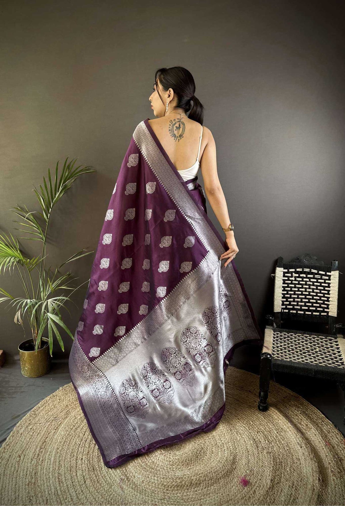 Khwaish Banarasi Soft Silk Saree