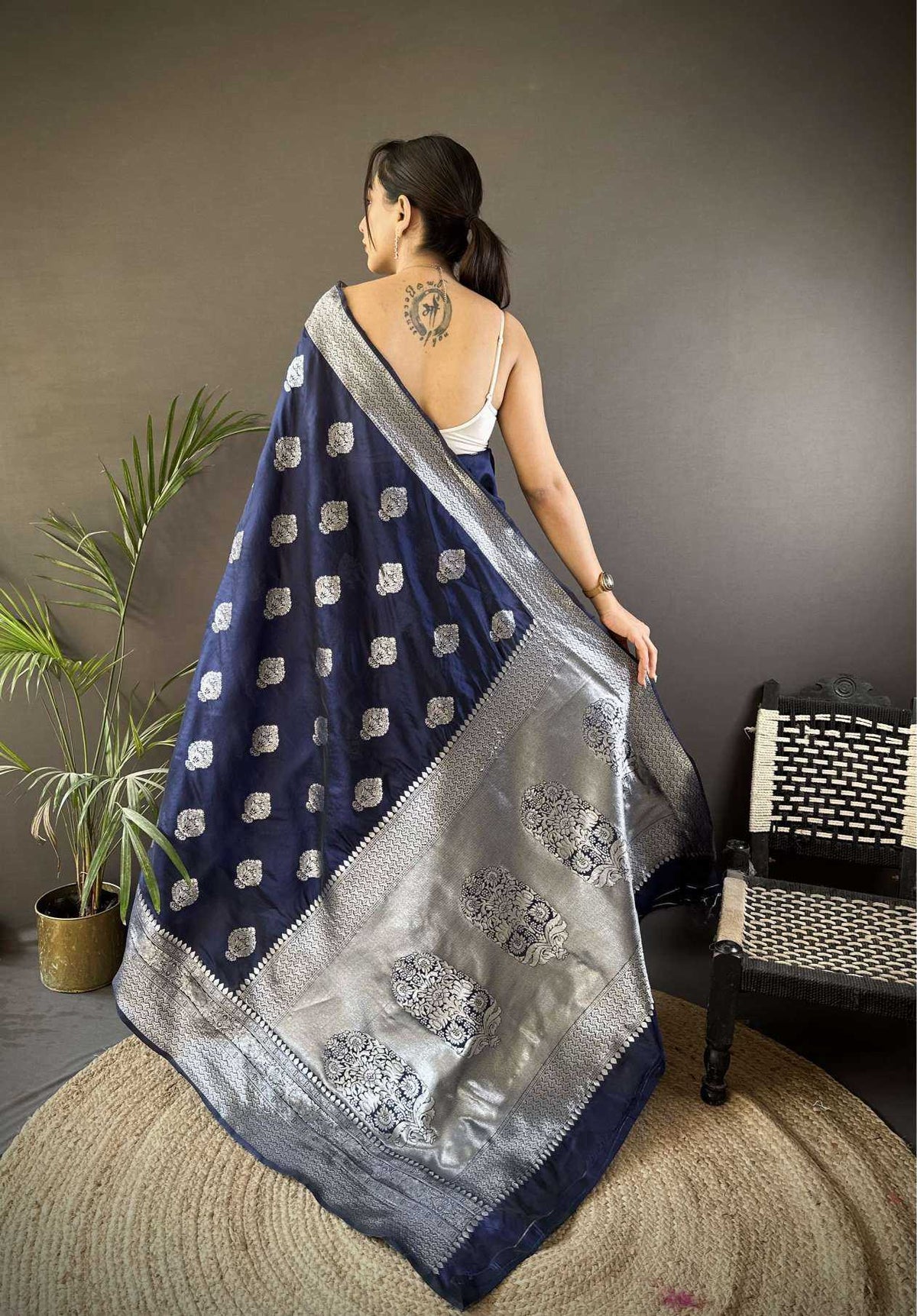 Khwaish Banarasi Soft Silk Saree