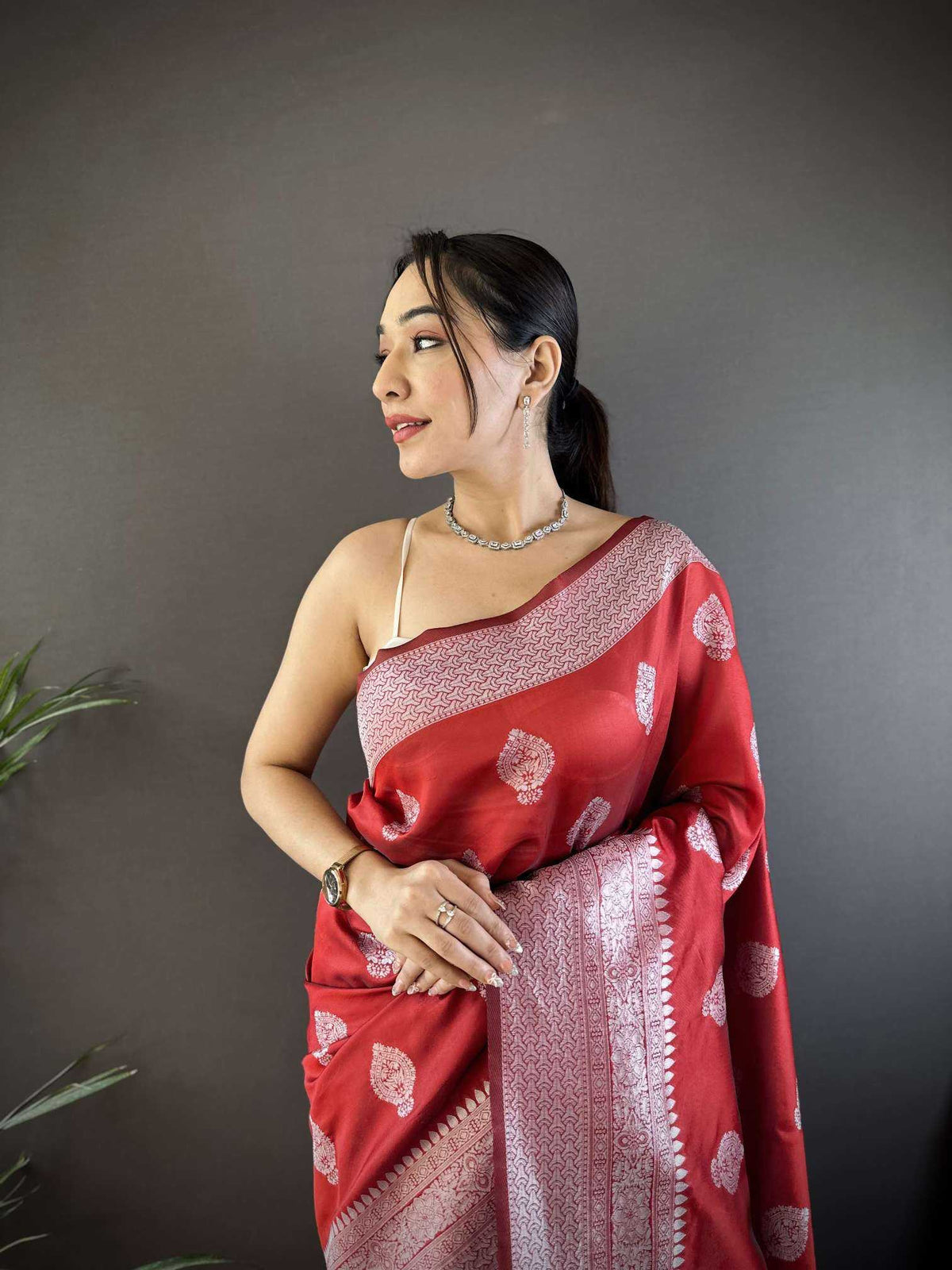 Khwaish Banarasi Soft Silk Saree