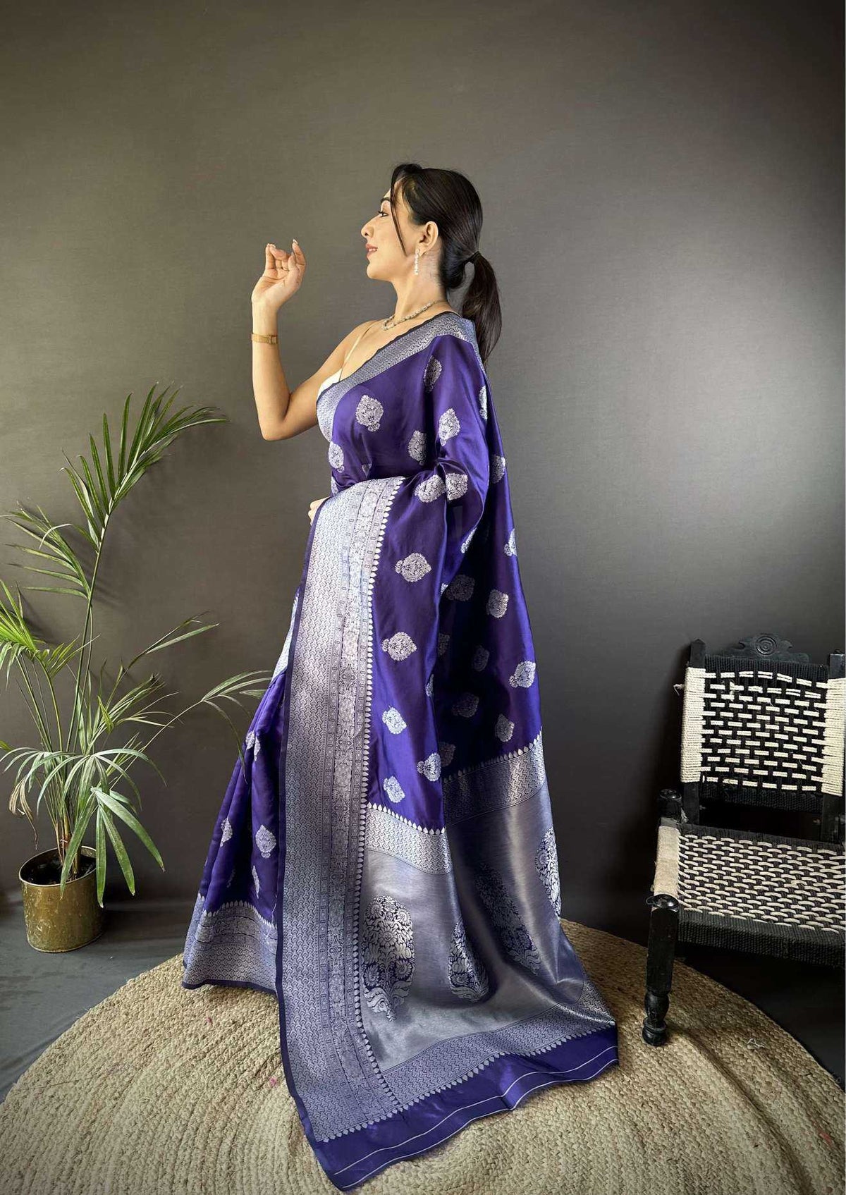 Khwaish Banarasi Soft Silk Saree