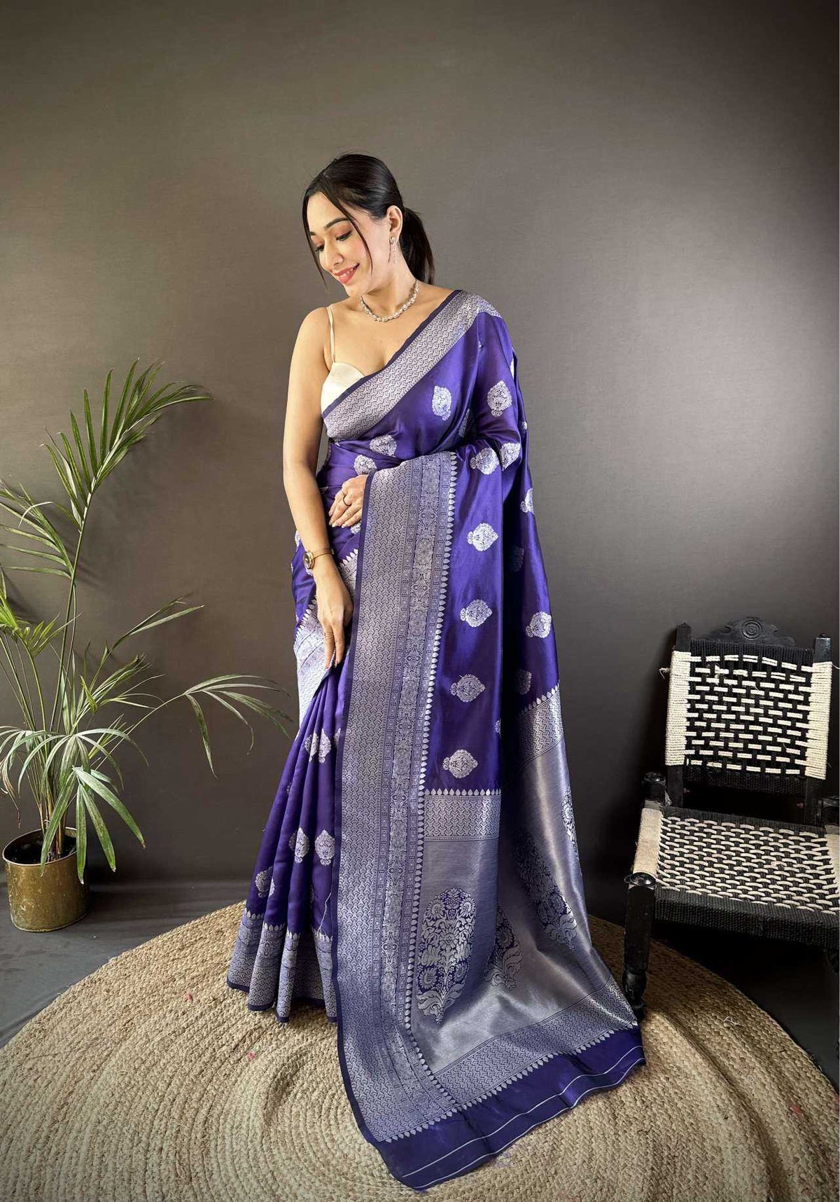Khwaish Banarasi Soft Silk Saree