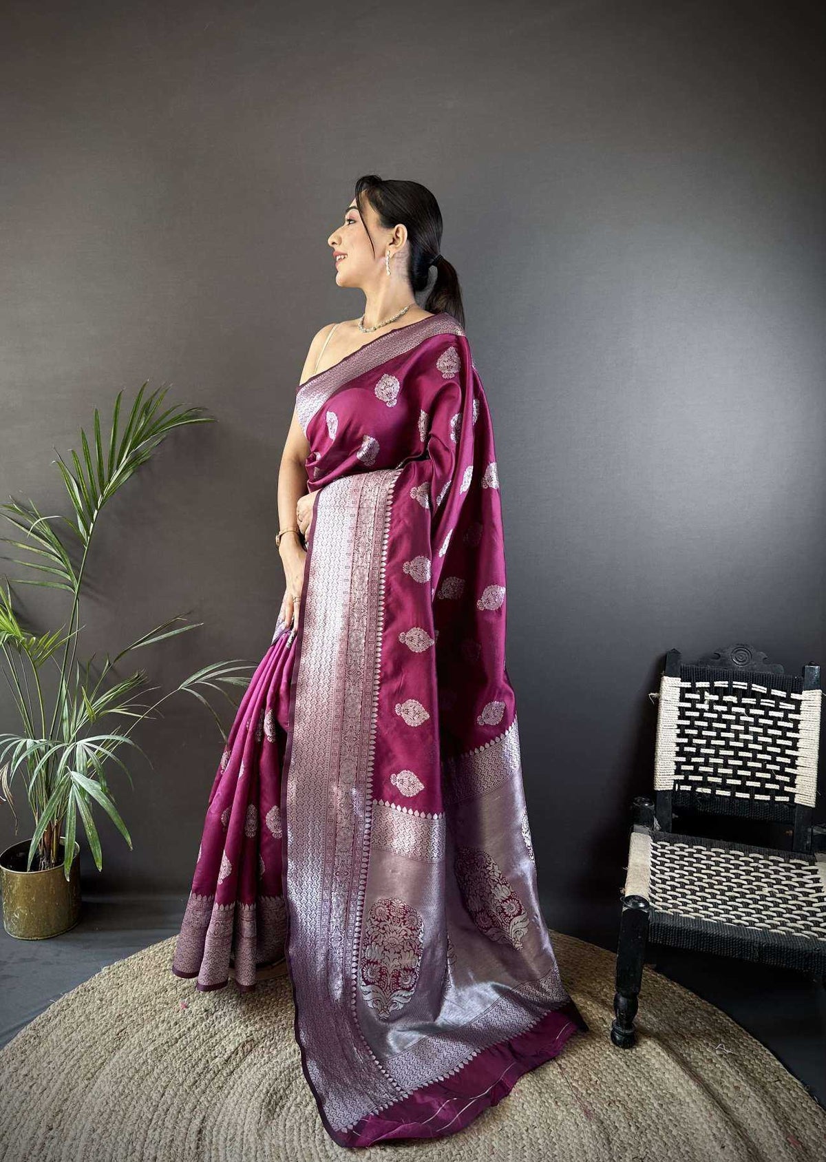 Khwaish Banarasi Soft Silk Saree