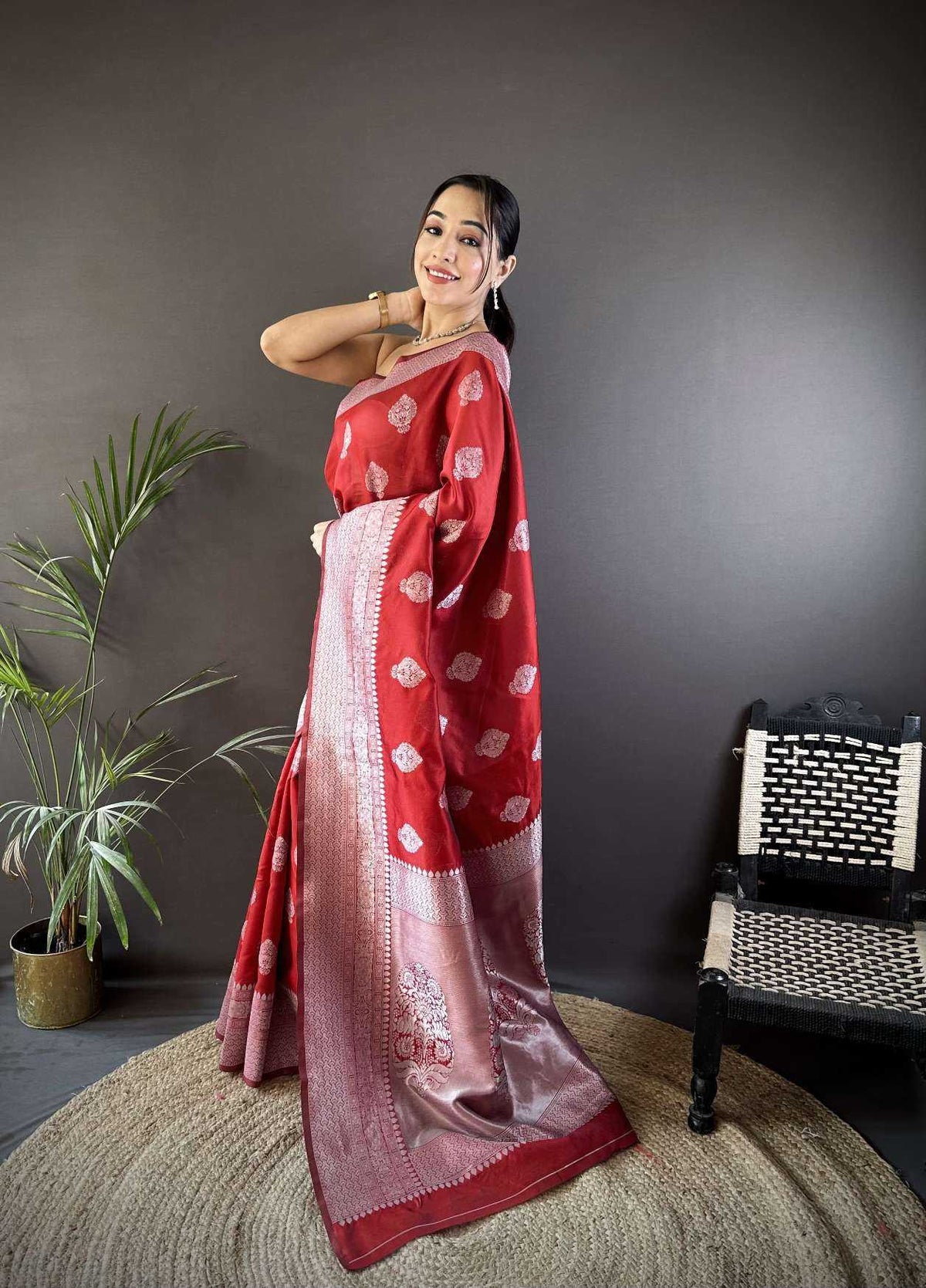 Khwaish Banarasi Soft Silk Saree