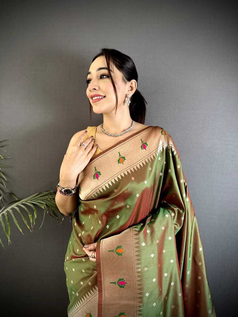 Lichi Silk Soft Saree