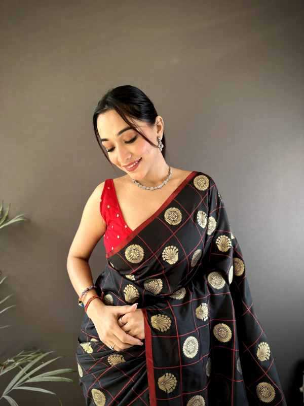 Monika Soft Silk Designer Saree