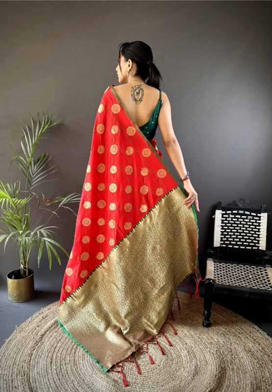Monika Soft Silk Designer Saree